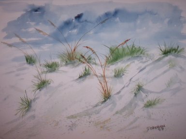 sand dunes beach paintings