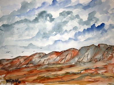 desert landscape landscape painting