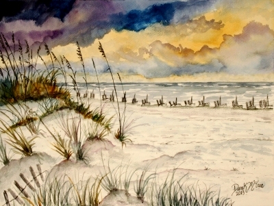 Destin beach painting