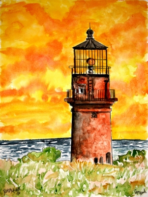 lighthouse art prints
