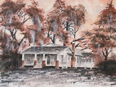 old house painting